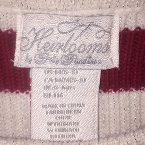 Heirlooms by Polly Flinders Dresses - Girls Heirloom Sweater Dress Set Size Medium 5/6 Heirlooms by Polly Flinders Dresses - Girls Heirloom Sweater Dress Set Size Medium 5/6
